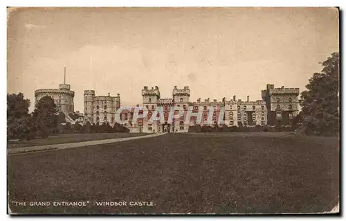 Cartes postales The Grand Entrance Windsor Castle