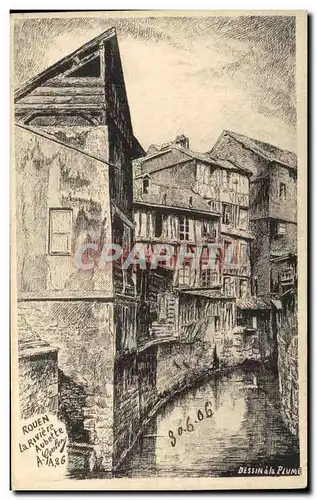 Cartes postales Rouen La Riviere Aubette