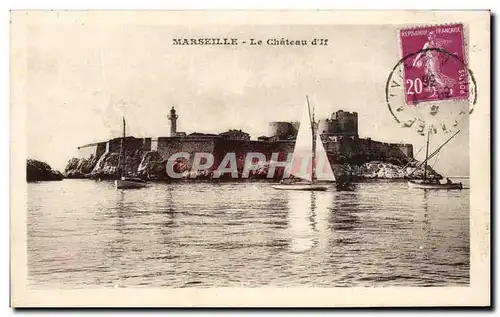 Cartes postales Marseille Le Chateau d&#39If