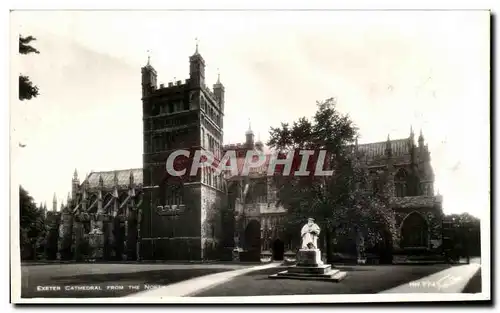 Cartes postales Exeter Cathedral From the North