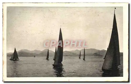 Cartes postales Cote D&#39Azur Les Regates et l&#39Esterel Bateaux