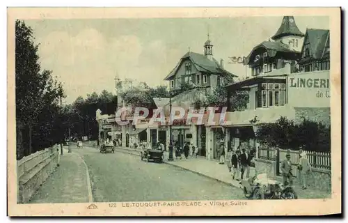 Cartes postales Le Touquet Paris plage Village Suisse