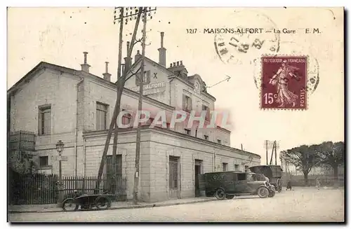 Cartes postales Maisons Alfort La Gare