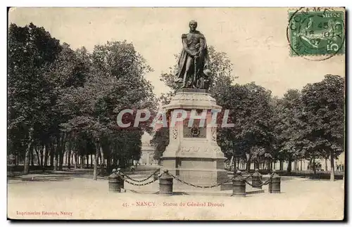 Ansichtskarte AK Nancy Statue du General Drouot
