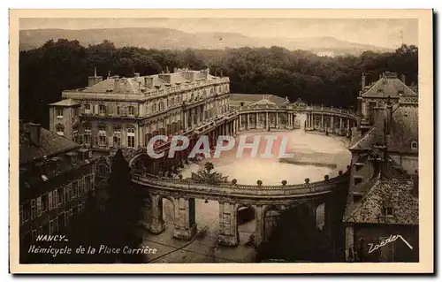 Cartes postales Nancy hemicycle de la Place Carriere