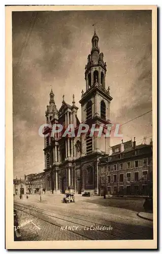 Cartes postales Nancy la Cathedrale