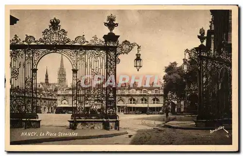 Cartes postales Nancy La Place Stanislas