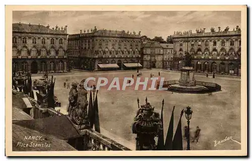 Cartes postales Nancy Place Stanislas