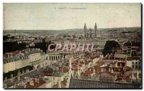 Cartes postales Nancy Vue panoramique