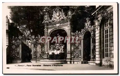 Cartes postales Nancy Place Stanislas Fontaine d&#39Amphitrite