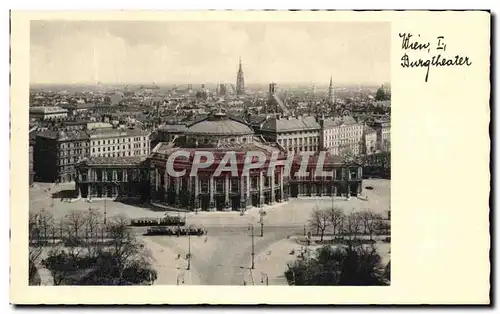 Cartes postales Burgtheater Wien