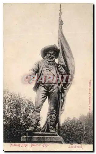 Cartes postales Andreas Hofer Denkmal Figur Innsbruck