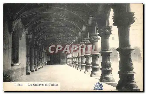Cartes postales Liege Les Galeries du Palais