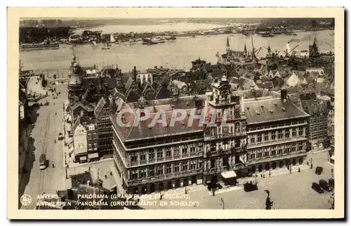 Cartes postales Anvers Panorama Antwerpen