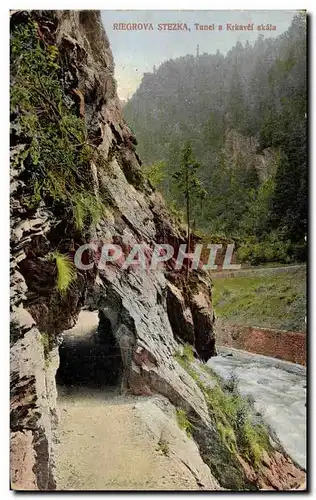 Cartes postales Riegrova Stezka Tunel a Kricavel skale