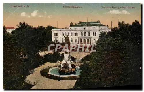Cartes postales Frankfurt A M Schutzebrunnen
