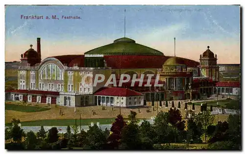 Cartes postales Frankfurt a M Festhalle