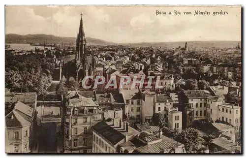 Cartes postales Bonn A Rh Vom Munster Gesehen