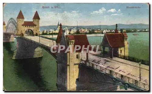 Cartes postales Bonn a Rh Rheinbrucke