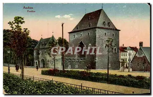 Cartes postales Aachen Ponttor