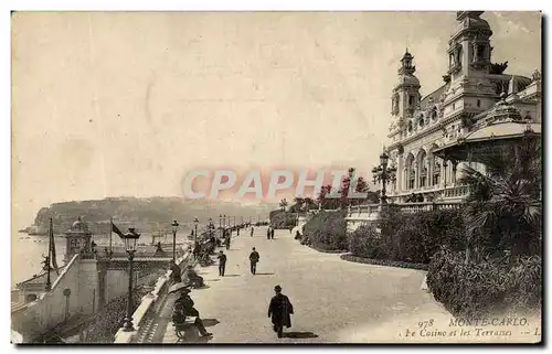 Cartes postales Monte Carlo Le Casino et les Terrasses