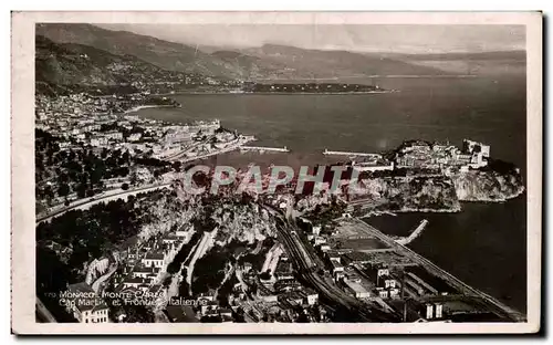 Cartes postales Mont Carlo Cap Martin et Frontiere Italienne