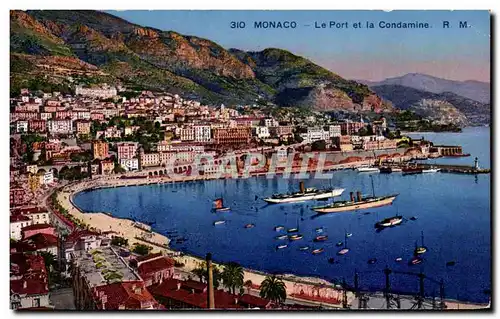 Cartes postales Monte Le Port et la Condamine