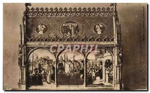 Cartes postales Reliquaire de Sainte Ursule Memling La chasse