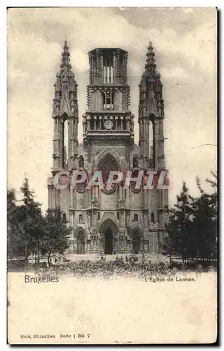 Cartes postales Bruxelles L'Eglise De Laeken