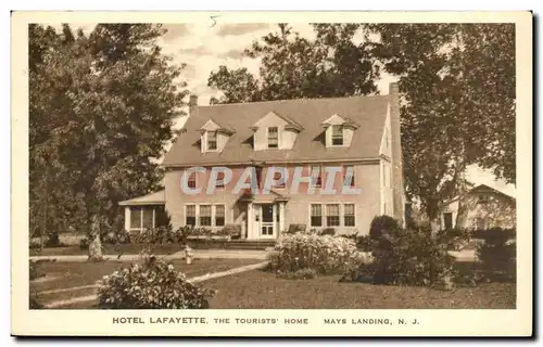 Cartes postales Hotel Lafayette The Tourists Home Mays Landing