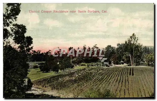Cartes postales Elwood Cooper Residence Near Santa Barbara