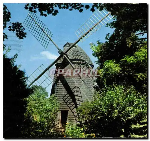 Ansichtskarte AK Historic Long Island Home Sweet Home Windmill Was Built On Mill Hill East Hampton Long Island