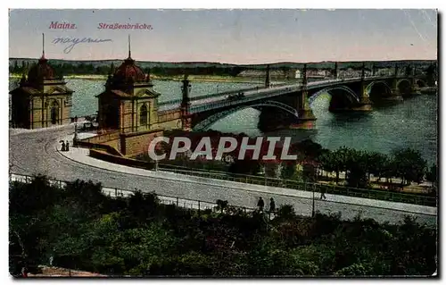 Cartes postales Mainz Strassenbrucke