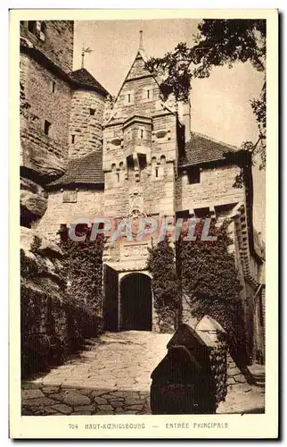 Cartes postales Haut Koenigsbourg Entree Principale