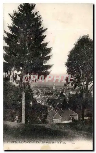 Cartes postales Remiremont Vue Echappee sur la Ville