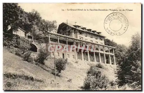 Ansichtskarte AK Le Grand Hotel de la Feuillee Dorothee Vu de I&#39Ouest