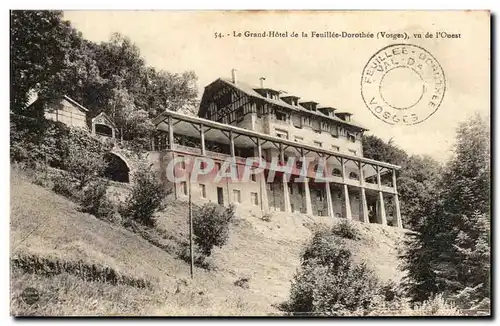 Cartes postales Le Grand Hotel de la Feuillee Dorothee Vu de I'Ouest