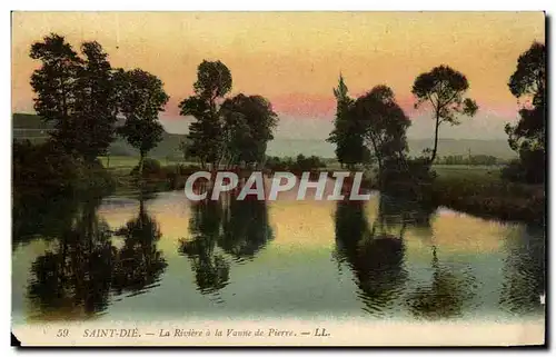 Cartes postales Saint Die La Riviere a la Vaune de Pierre