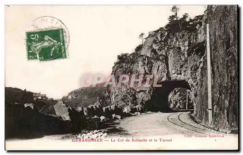 Cartes postales Gerardmer Le Col de Schlucht et le Tunnel