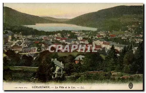 Cartes postales Gerardmer La Ville et le Lac