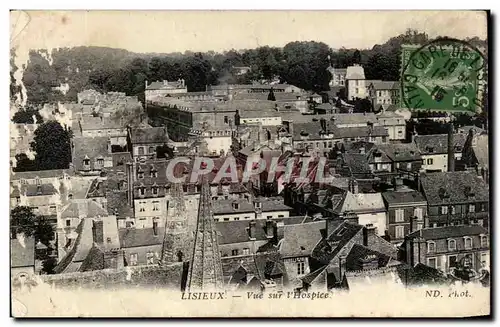 Cartes postales Lisieux Vue sur l'Hospice