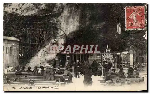 Cartes postales Lourdes La Grotte