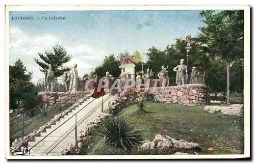 Cartes postales Lourdes Le Calvaire