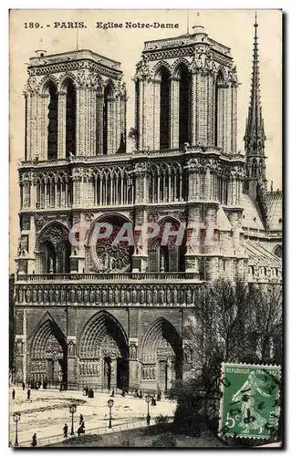 Cartes postales Paris Notre Dame