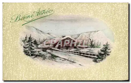 Cartes postales Fantaisie Bonne annee