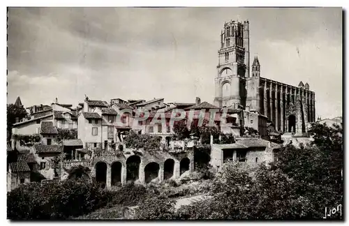 Ansichtskarte AK Albi Castelviel Et La Cathedrale Ste Cecile