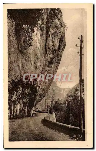 Cartes postales Les Gorges Du Tarn La Route au Cirque De Beaumes
