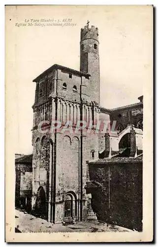 Ansichtskarte AK Le Tarn Illustre Albi Eglise St Salvy Ancienne Abbaye