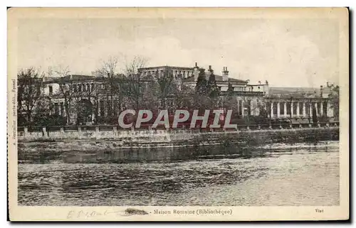 Cartes postales Maison Romaine Epinal Bibliotheque