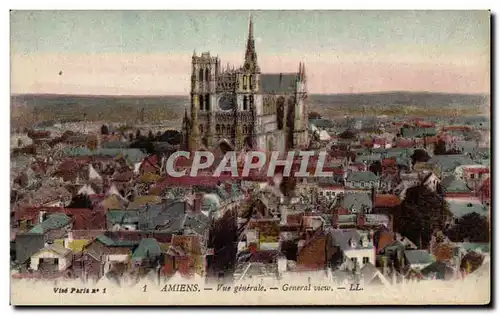 Cartes postales Amiens Vue Generale